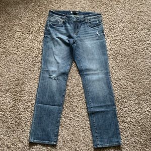 Kut from the Kloth Bootcut Ripped Jeans